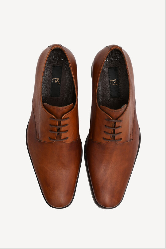 Erkek Taba Klasik Bağcıklı Ayakkabı