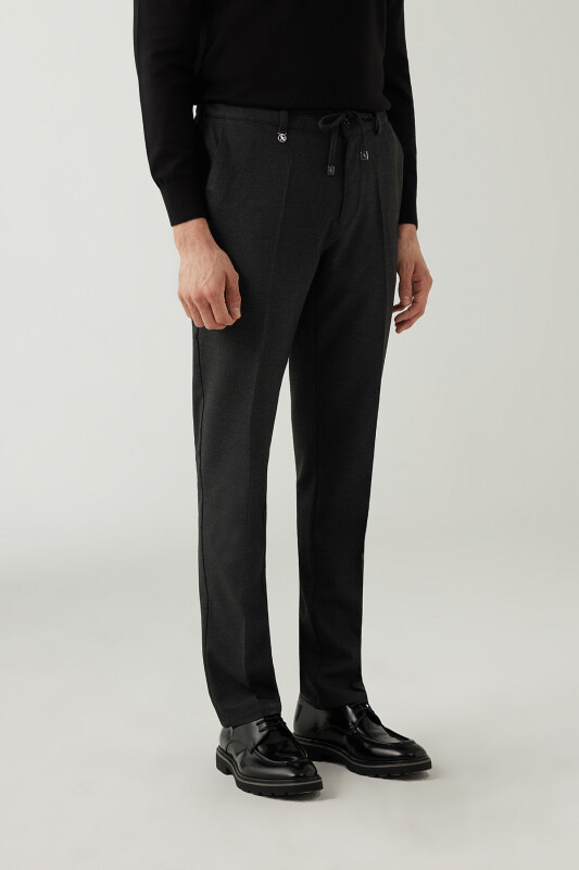 Erkek Antrasit Jogger Pantolon