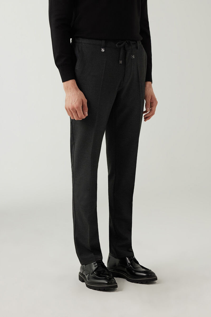 Erkek Antrasit Jogger Pantolon - 3