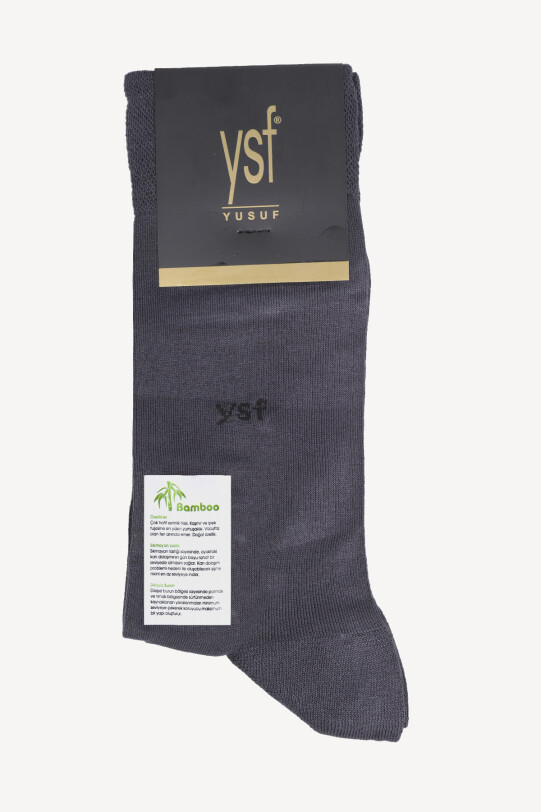 Erkek Füme Erkek Dikişsiz Bambu Çorap - YSF