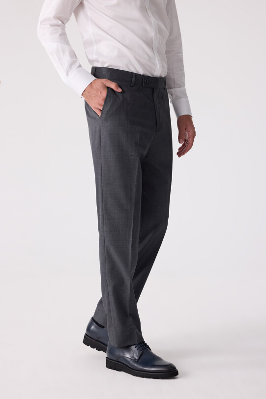 Erkek Füme Klasik Kumaş Pantolon