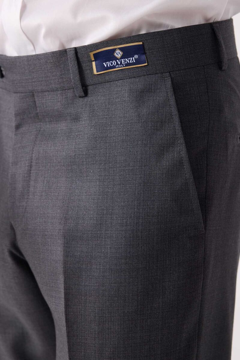 Erkek Füme Klasik Kumaş Pantolon - 7