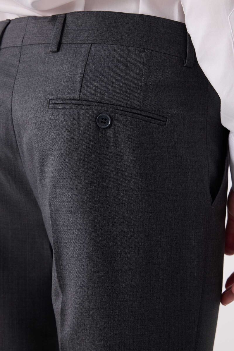 Erkek Füme Klasik Kumaş Pantolon - 8