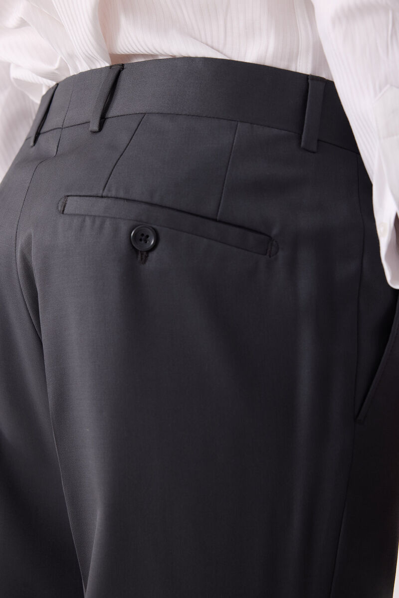 Erkek Füme Klasik Kumaş Pantolon - 8