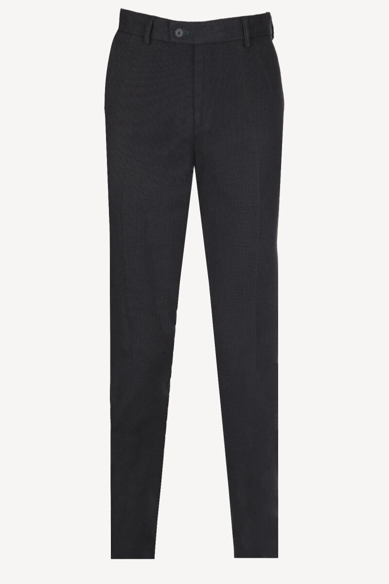 Erkek Füme Regular Fit Kanvas Pantolon - 1