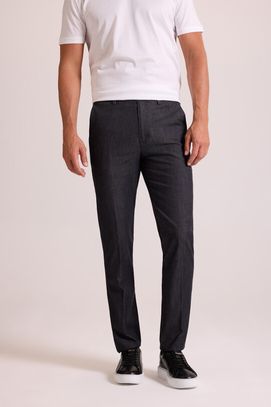 Erkek Füme Yan Cep Yazlık Kot Pantolon