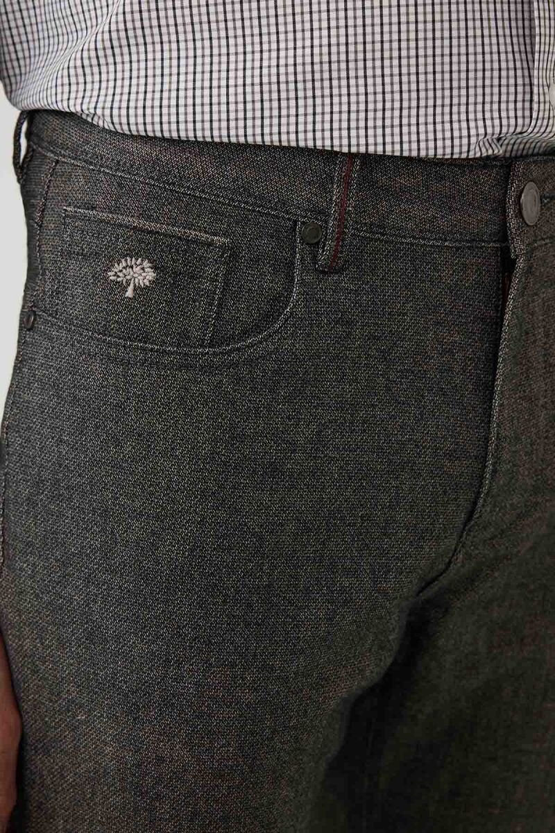 Erkek Gri Regular Fit Üst Cep Spor Kanvas Pantolon - 6