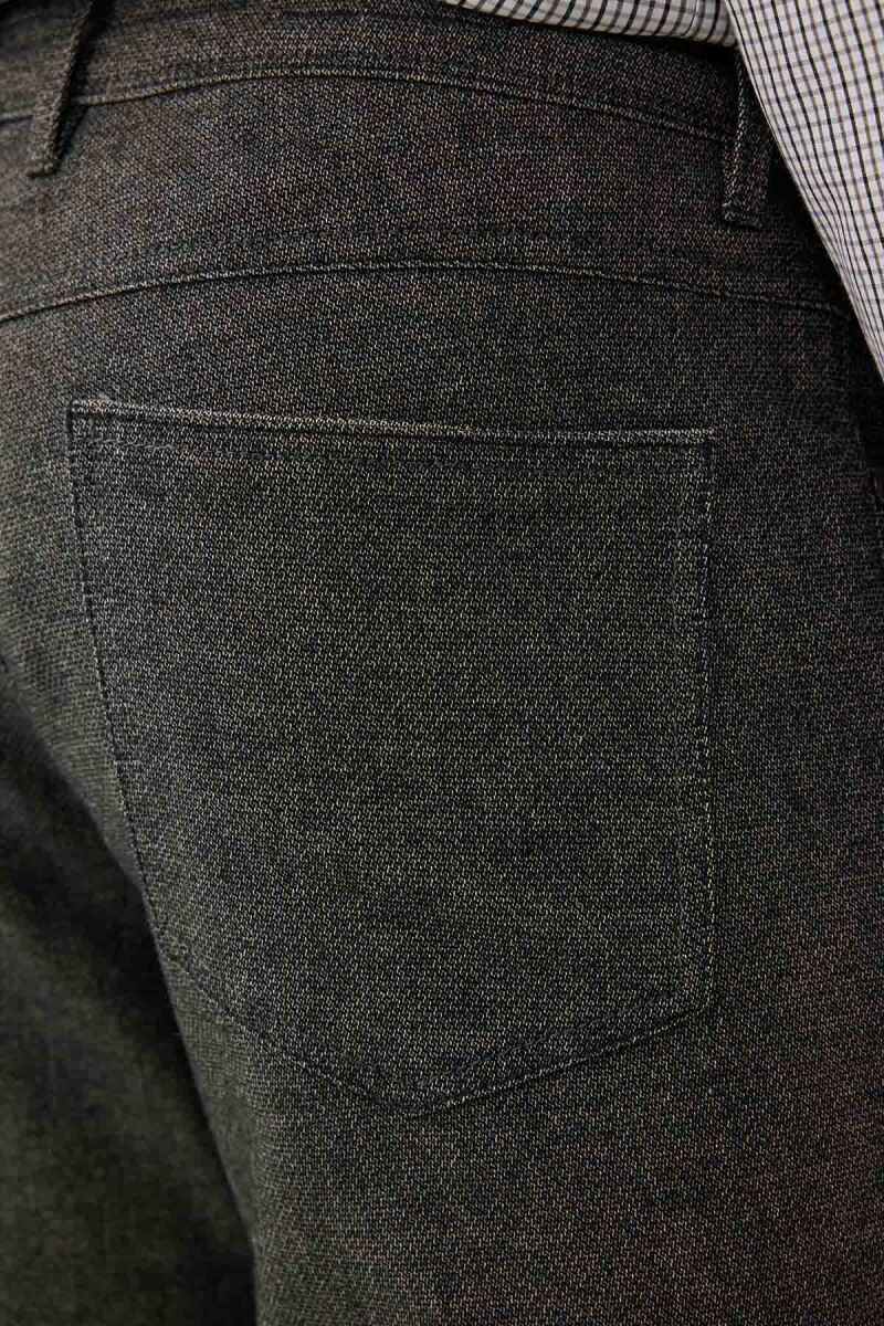 Erkek Gri Regular Fit Üst Cep Spor Kanvas Pantolon - 7