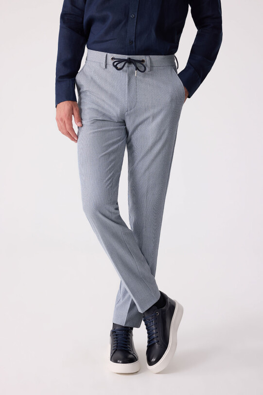 Erkek Gri Yazlık Jogger Pantolon