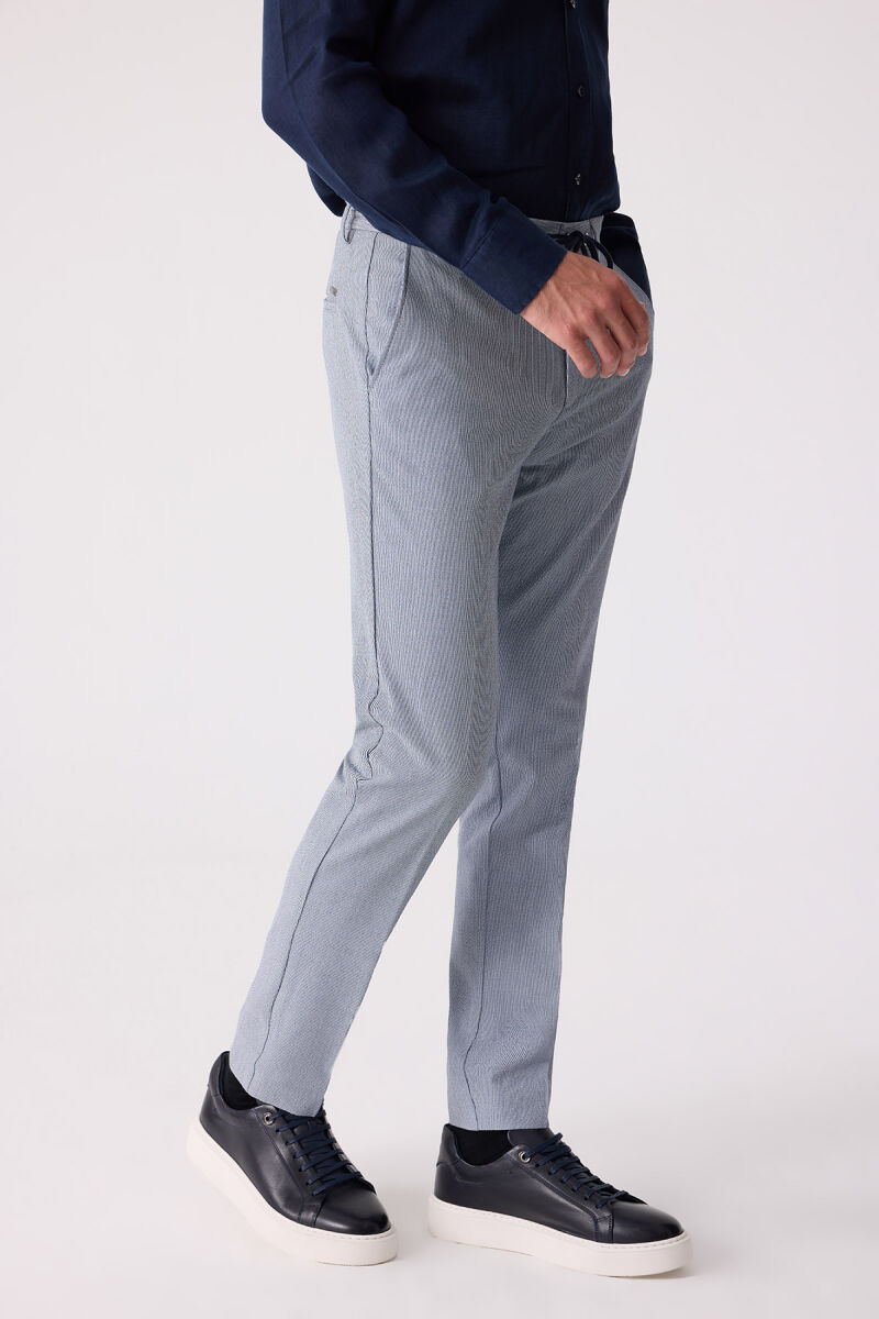 Erkek Gri Yazlık Jogger Pantolon - 6