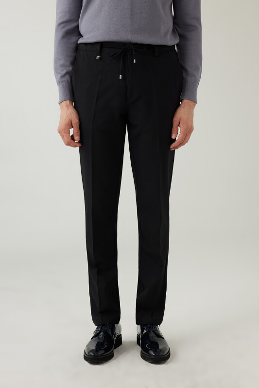 Erkek Lacivert Jogger Pantolon