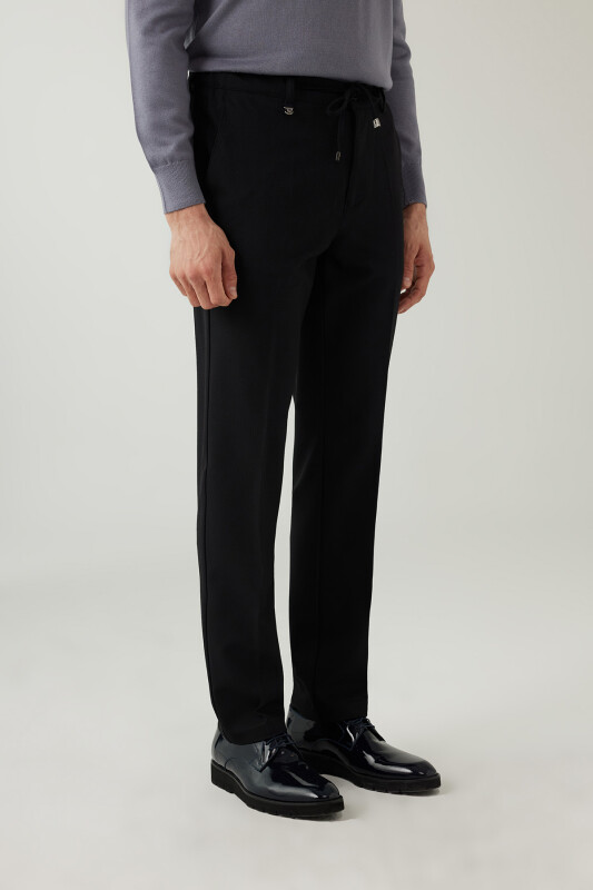 Erkek Lacivert Jogger Pantolon