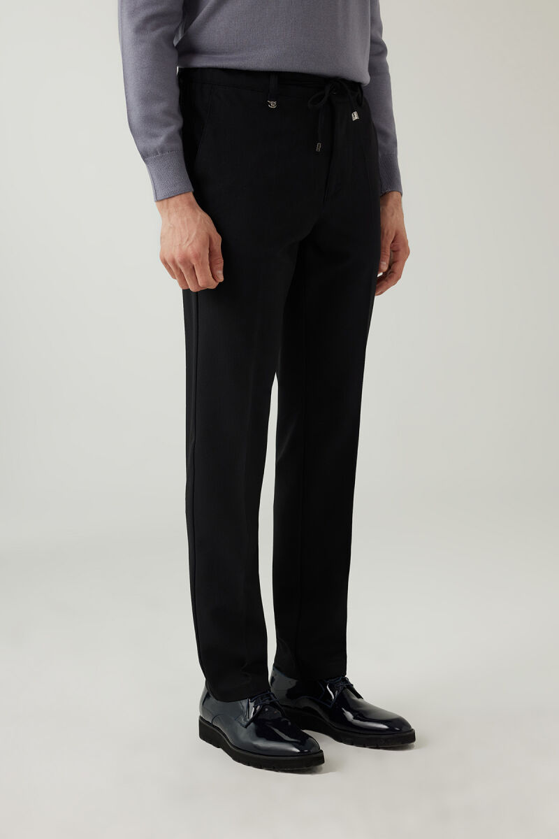 Erkek Lacivert Jogger Pantolon - 2