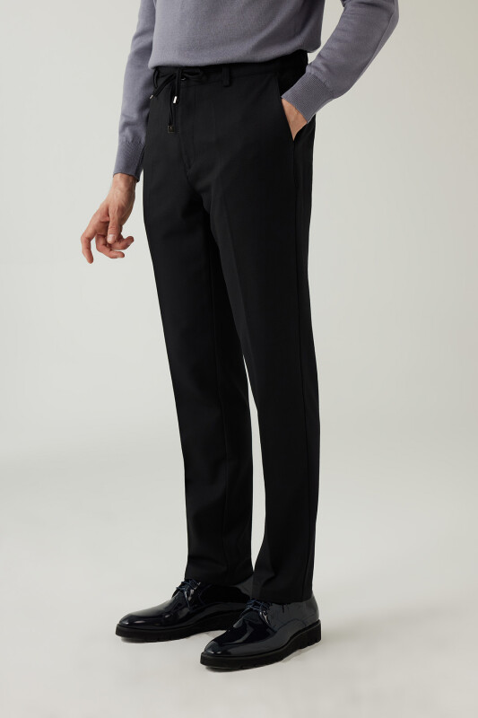 Erkek Lacivert Jogger Pantolon