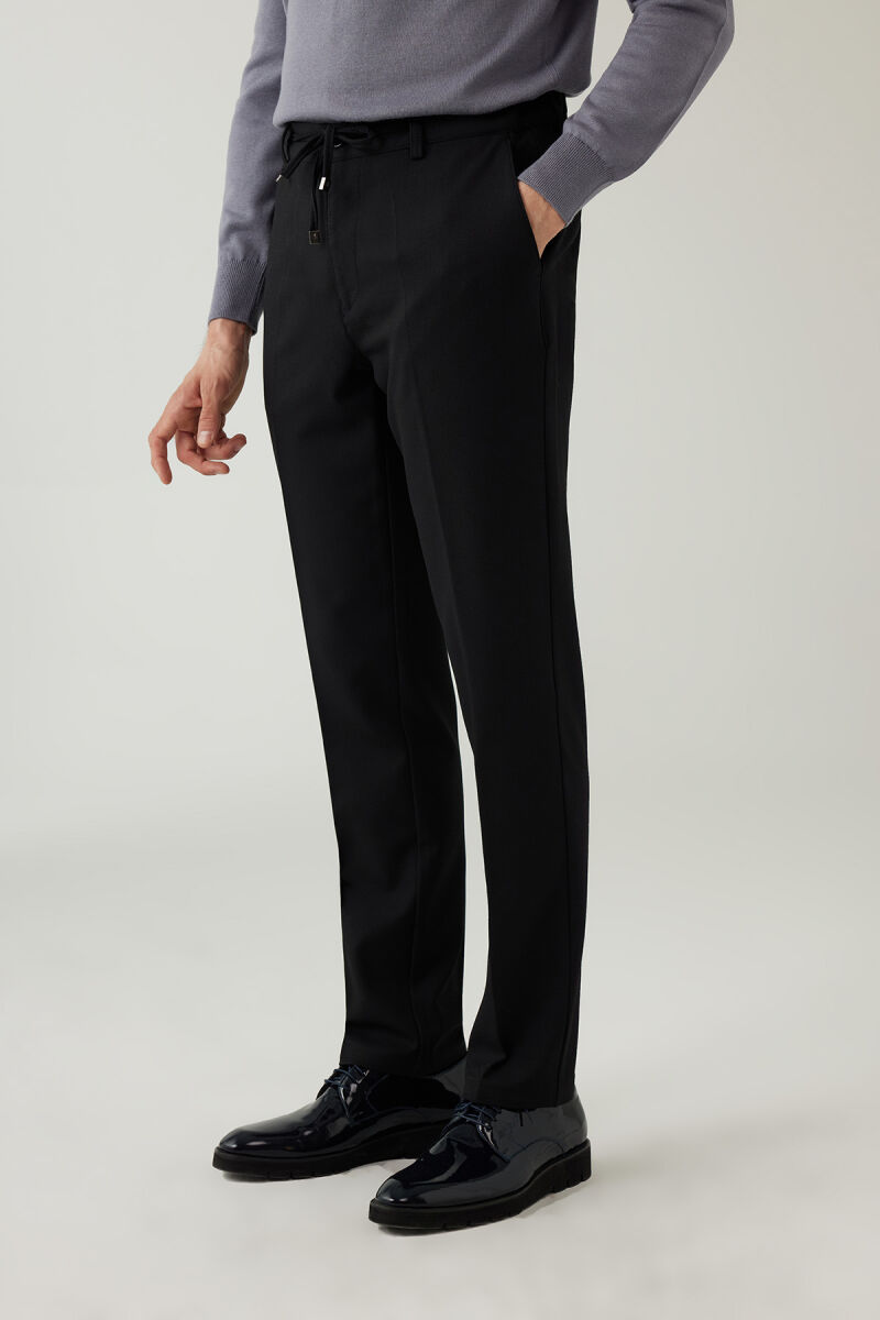 Erkek Lacivert Jogger Pantolon - 3