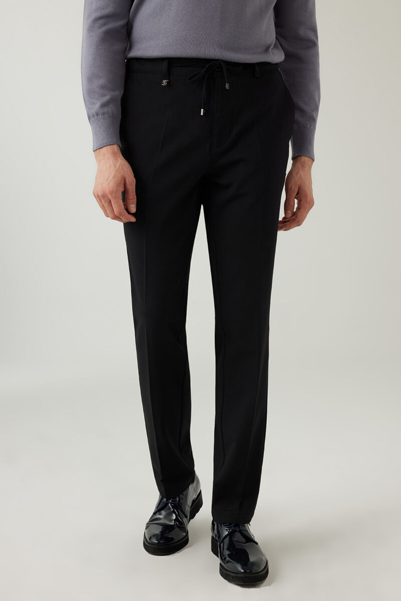 Erkek Lacivert Jogger Pantolon - 5