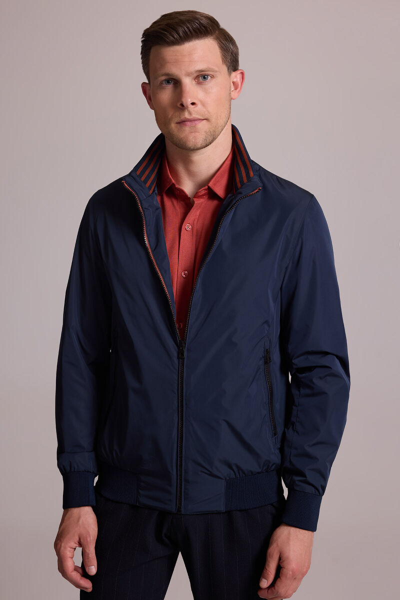 Erkek Lacivert Mont Yazlık Spor Altı Lastikli - 3