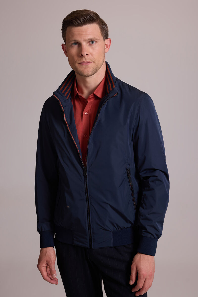 Erkek Lacivert Mont Yazlık Spor Altı Lastikli - 6