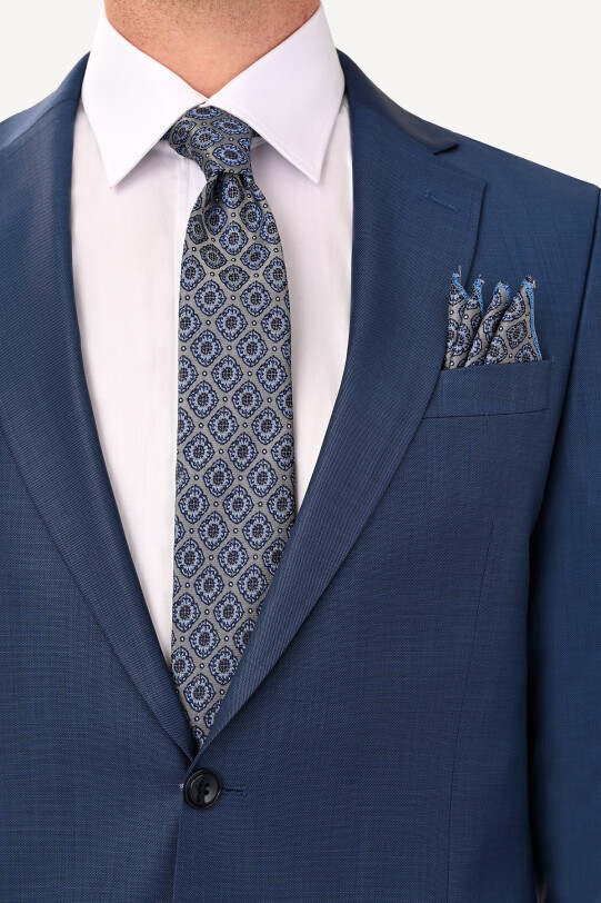 Erkek Parlament Mono Yaka Regular Fit Takım Elbise