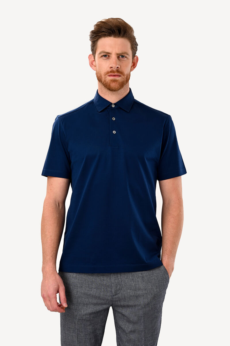 Erkek Parlament Polo Yaka Tshirt - 1