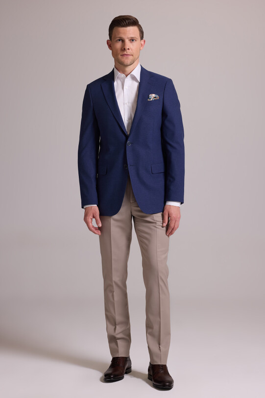 Erkek Parlament Spor Keten Ceket