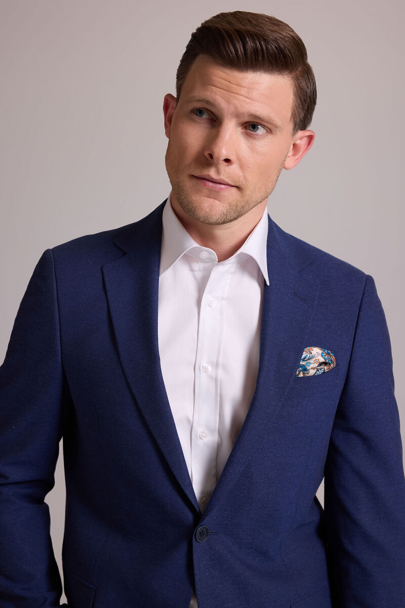 Erkek Parlament Spor Keten Ceket - 7