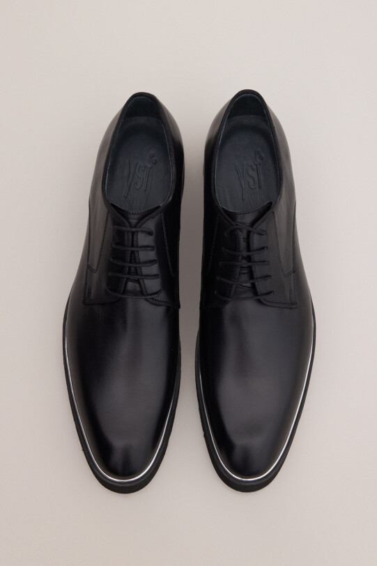 Erkek Siyah Bağcıklı Casual Ayakkabı