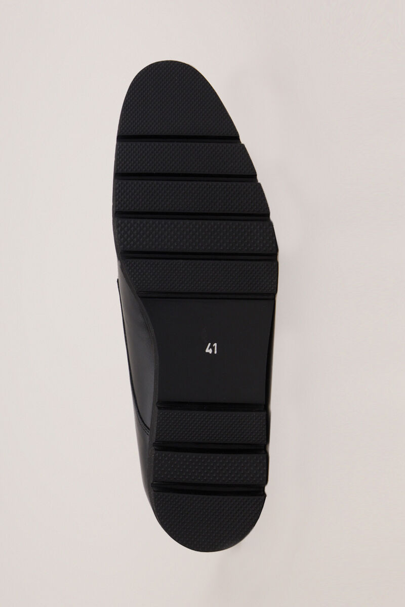 Erkek Siyah Bağcıklı Casual Ayakkabı - 5