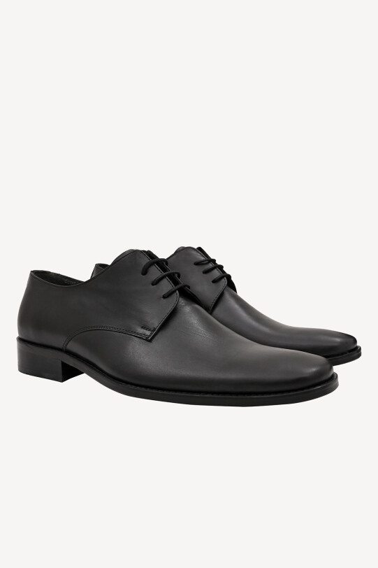 Erkek Siyah Bağcıklı Klasik Ayakkabı