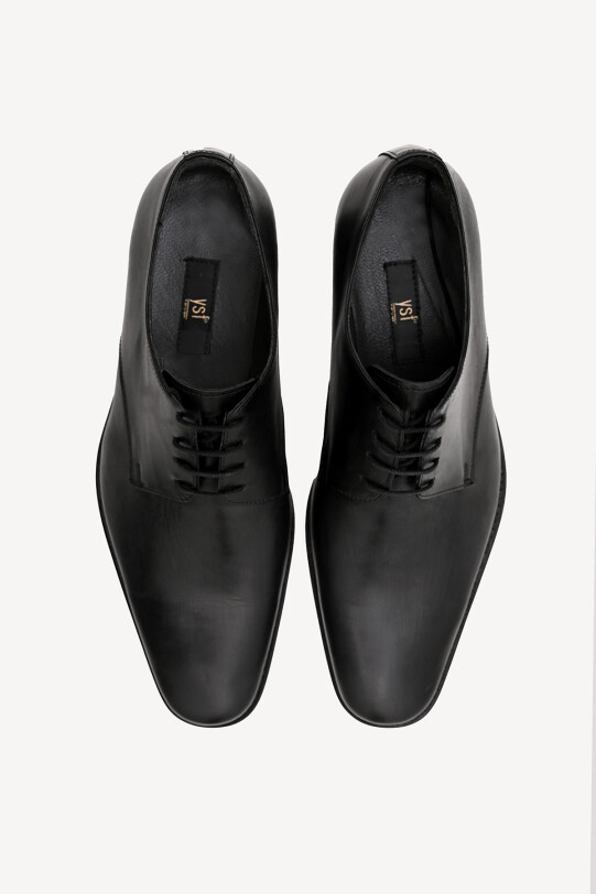 Erkek Siyah Bağcıklı Klasik Ayakkabı