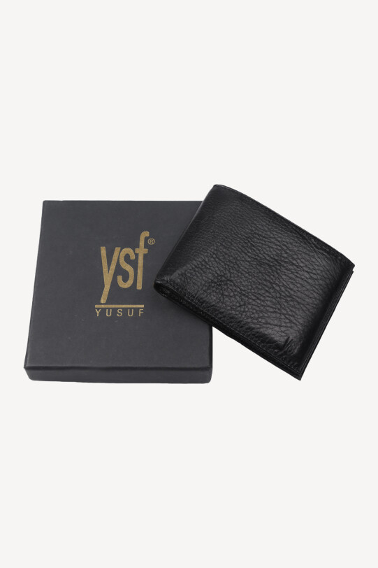 Erkek Siyah Deri Cüzdan