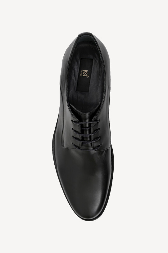 Erkek Siyah Klasik Bağcıklı Ayakkabı