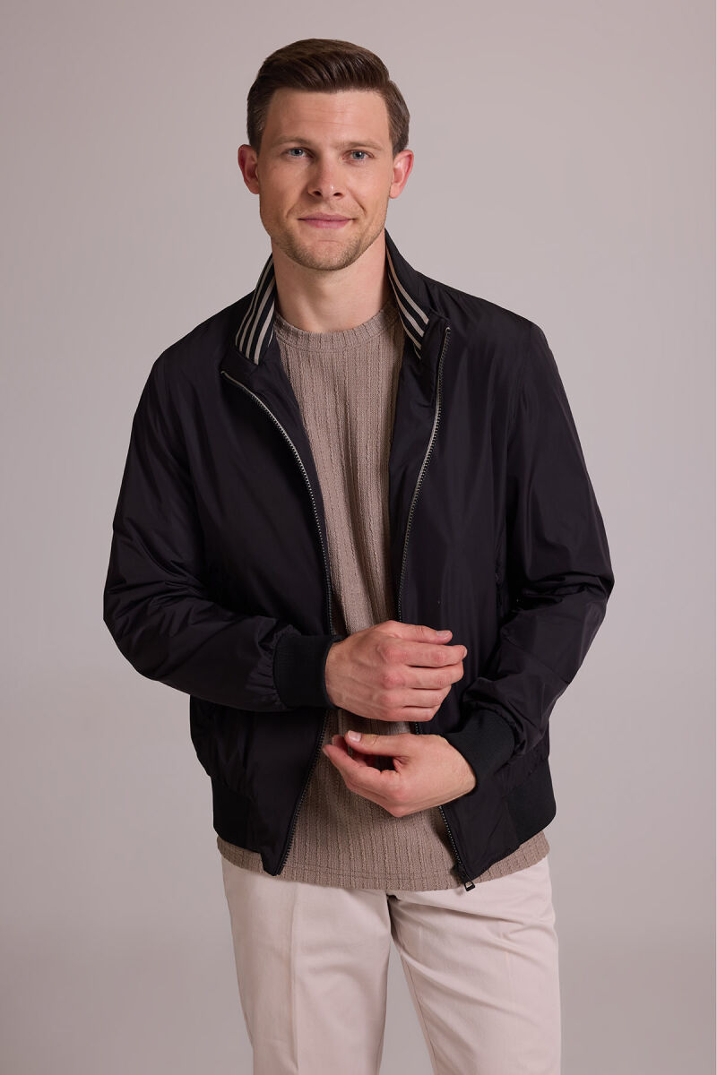 Erkek Siyah Mont Yazlık Spor Altı Lastikli - 3