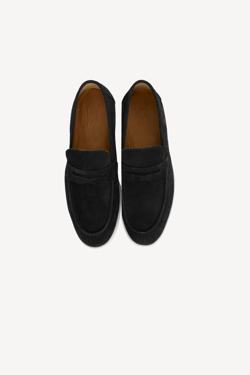Erkek Siyah Süet Casual Ayakkabı - 3
