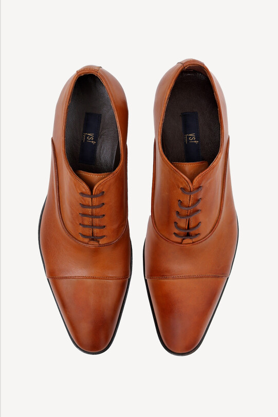 Erkek Taba Klasik Bağcıklı Ayakkabı