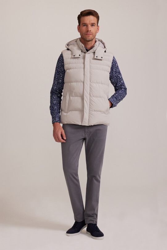 Erkek Taş Regular Fit Yelek