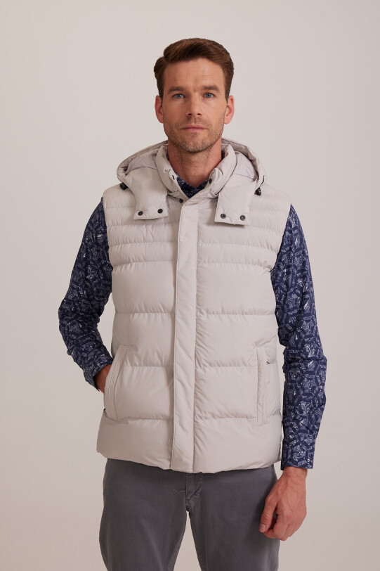 Erkek Taş Regular Fit Yelek