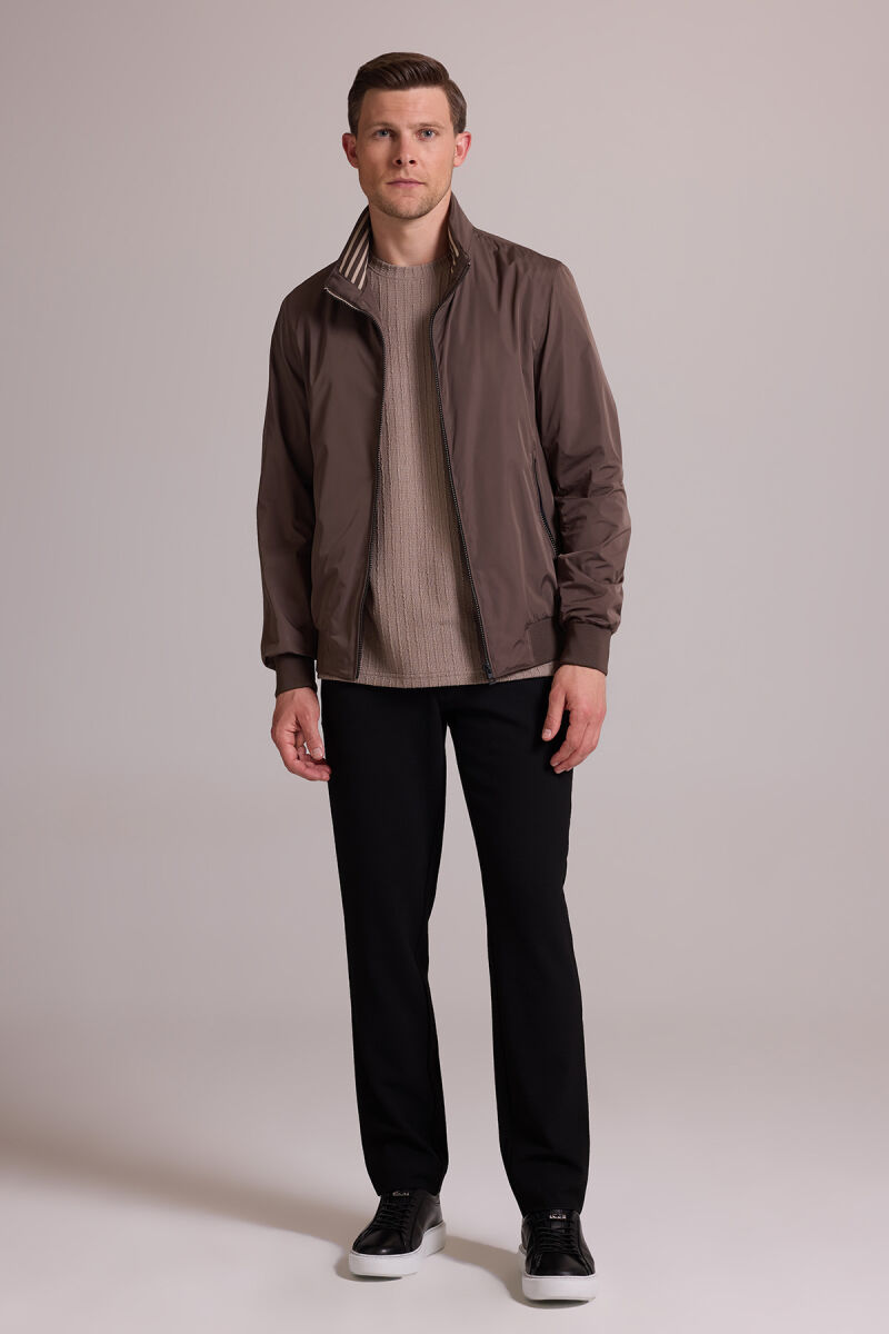 Erkek Vizon Mont Yazlık Spor Altı Lastikli - 7