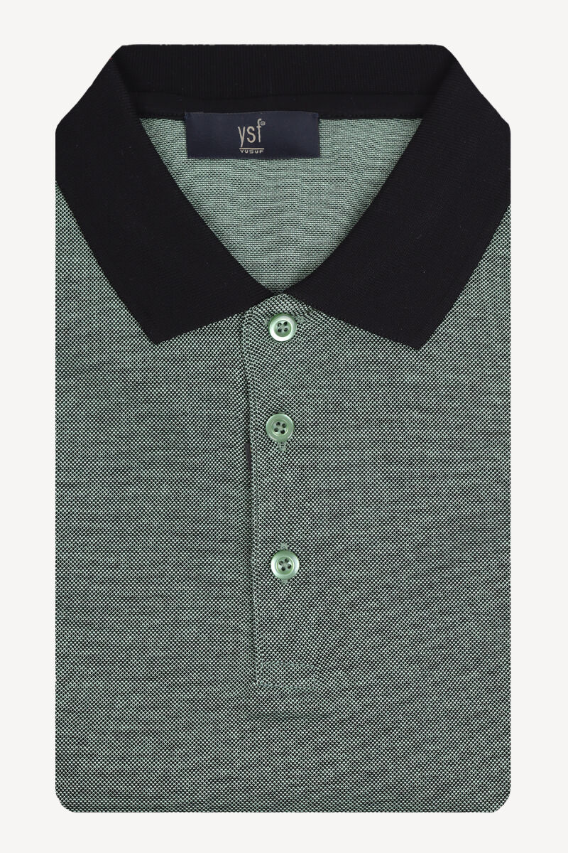 Erkek Yeşil Regular Fit Tişört - 3