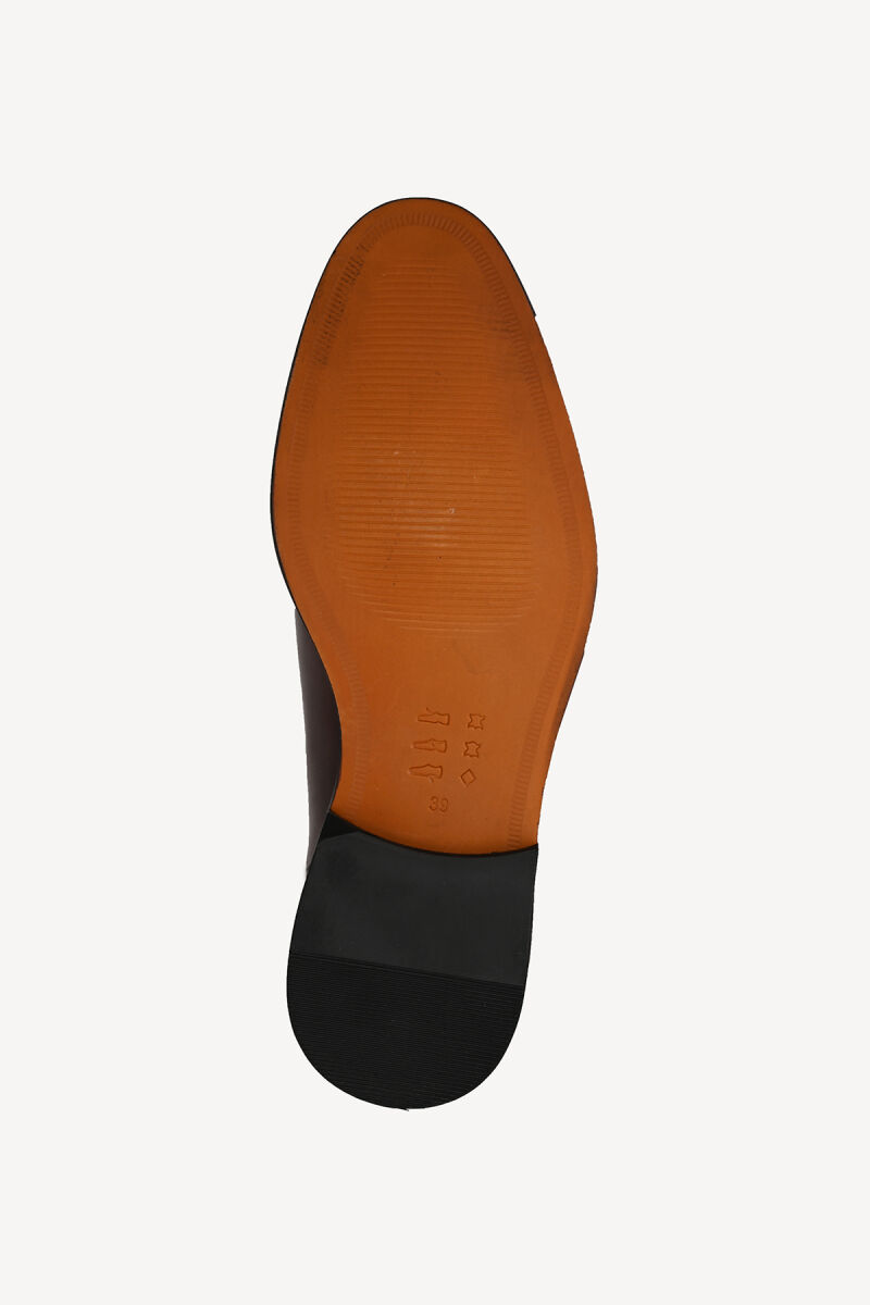 Erkek Kahverengi Klasik Bağcıklı Ayakkabı - 5